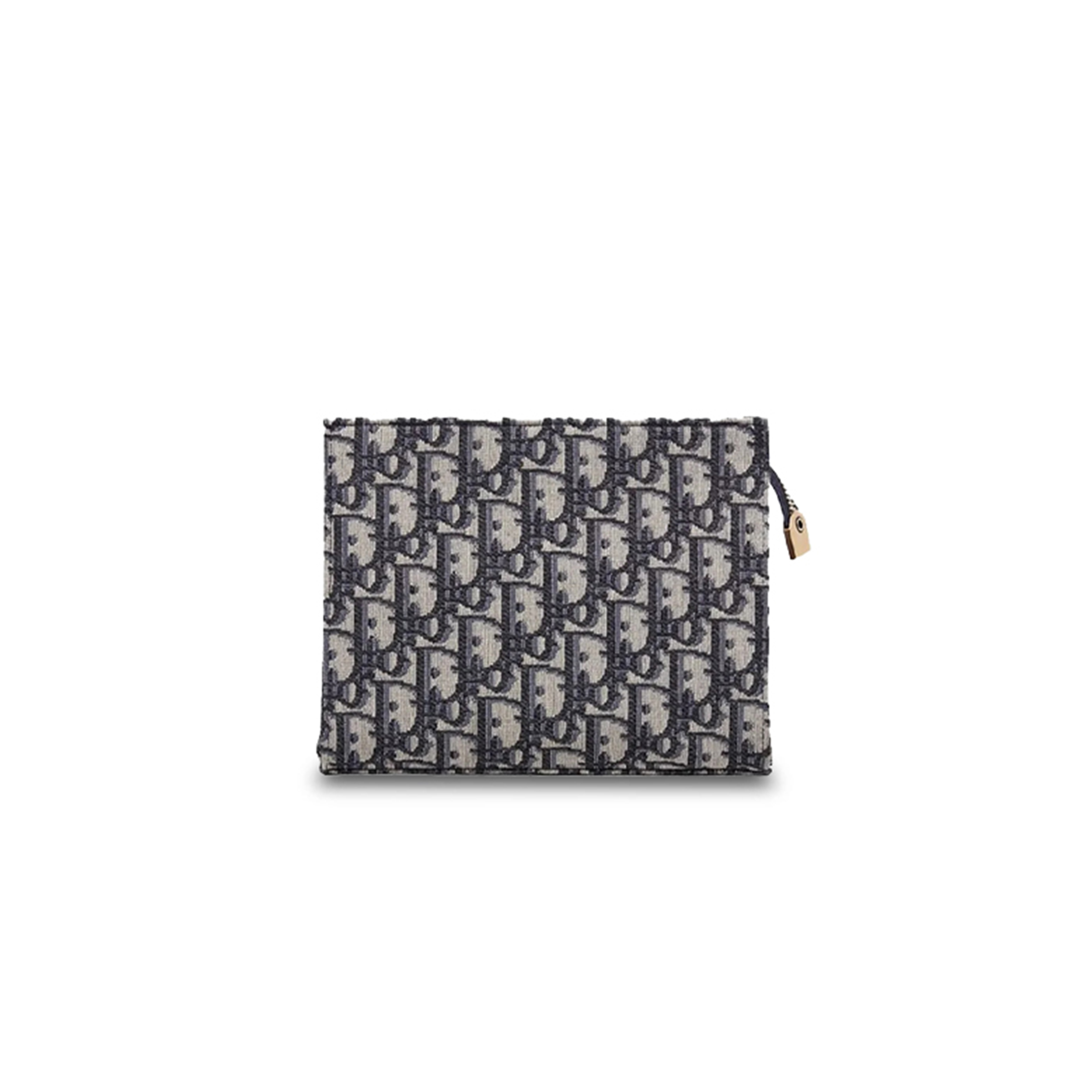 D*or oblique zipped pouch clutch blue s5411ctzq-m928 (19*15*5cm)
